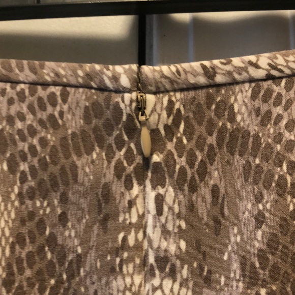 NWT Gorgeous Calvin Klein snakeskin print skirt - Picture 5 of 8